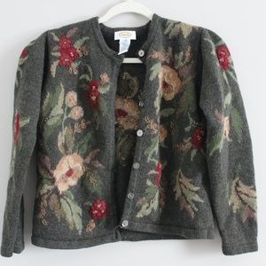 Talbots Sweater Cardigan